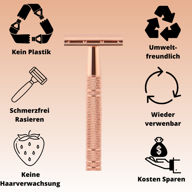 For4You | Safety Glatt Rasierer | Für eine seidig glatte Rasur