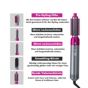 For4You |  5-1 Haarstyler | Style deine Haare wie beim Friseur