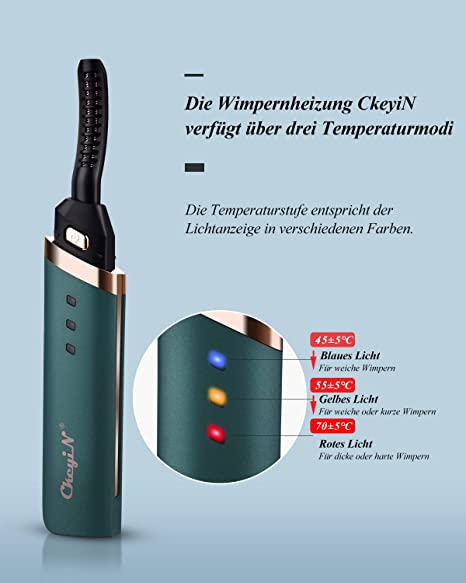 For4You | Beheizbarer Wimpern Curler | Perfekte Wimpern für den ganzen Tag