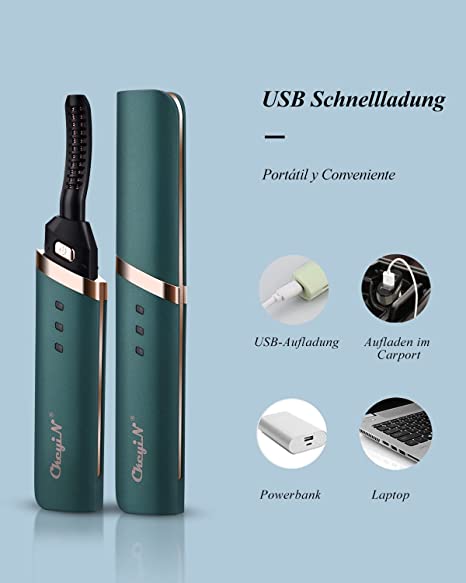 For4You | Beheizbarer Wimpern Curler | Perfekte Wimpern für den ganzen Tag
